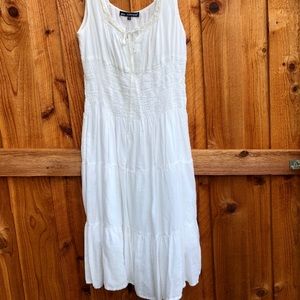 Vintage 90’s Boho White Dress